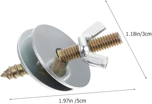 Miniatura 5 de 10 Uds. Accesorios de tornillo para jaula de pájaros, tuerca de tornillo con juntas, jaula para pájaros, soporte para pájaros, accesorios de