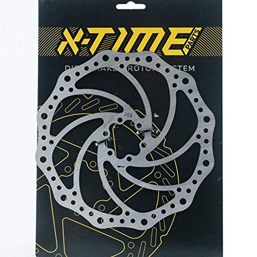 Disco Rotor de Freio 203 mm X-TIME INOX X/Parafusos BIKE