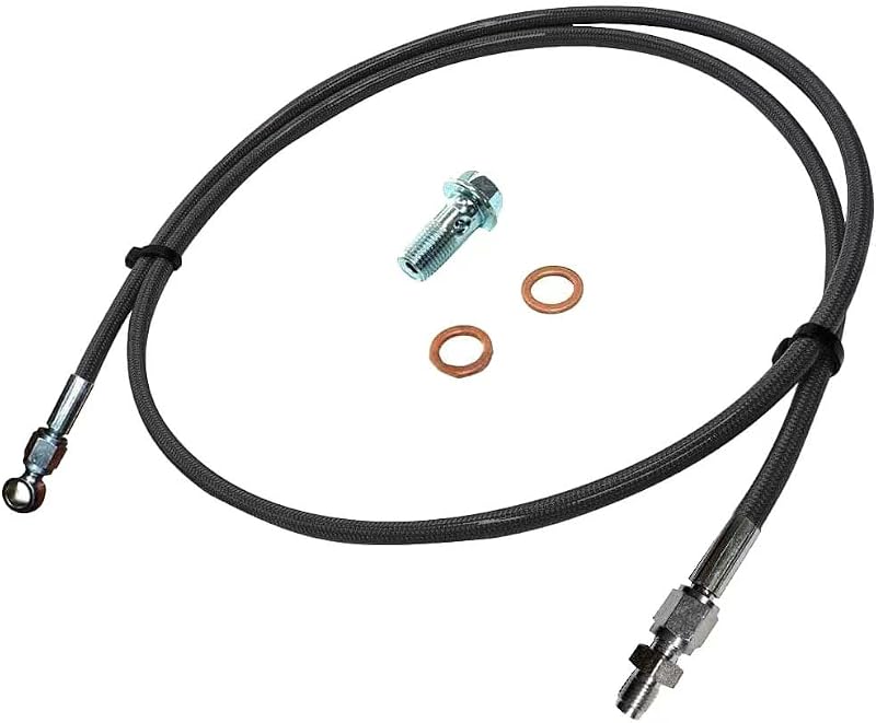 Mangueira hidráulica da embreagem Floravally em aço inoxidável para Honda Civic, Del Sol e Acura Integra – 1 unidade
