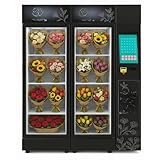 Smart Floral Vending Flower Vending Machine Bouquet Dispenser Refrigerated Cold Chain Fresh Flowers Mall Floral Kiosk with Contactless Payment IoT Monitoring and Self Service 24 Hour Operation
