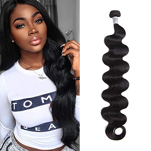 Body Wave 1 Bundle 9A 100% Unprocessed Body Wave Hair Bundle Brazilian Virgin Hair Weave Human Hair Extension (24 inch)