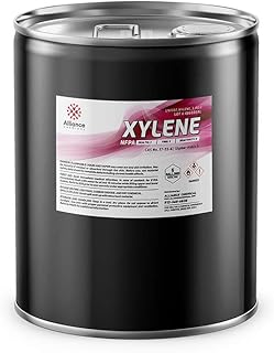 Xylene (Xylol/Dimethylbenzene) Technical Grade – 5 Gallon Can – Paint Remover and Lacquer Thinner – Made in America – Alliance Chemical