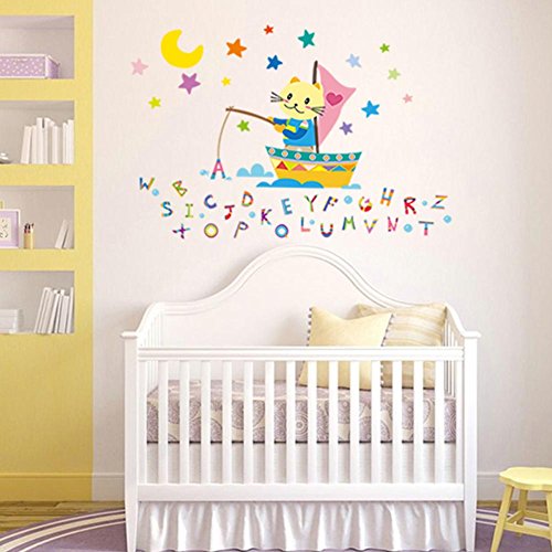 alphabet wall decor nursery