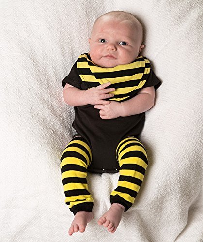Judanzy Bumblebee Bee Black And Yellow Stripe Baby And Toddler Boys And Girls Leg Warmers - One Size #TOP2