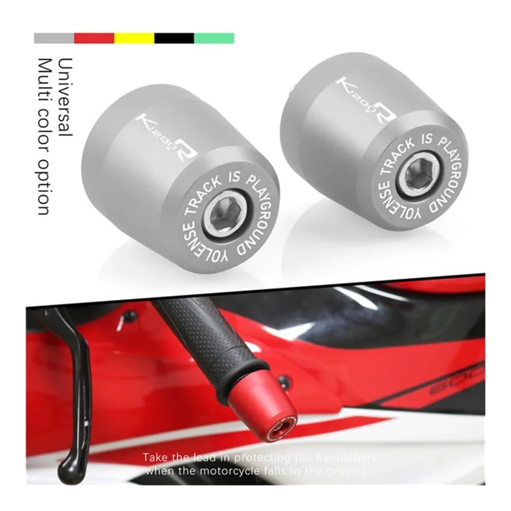 Per B&mw K1200R K1300R K1200S K1300S Manubrio Per Motocicletta, Estremità Manopole Manubrio, Tappi Cursore, Copertura Contrappeso Manubrio Blocco Tappos