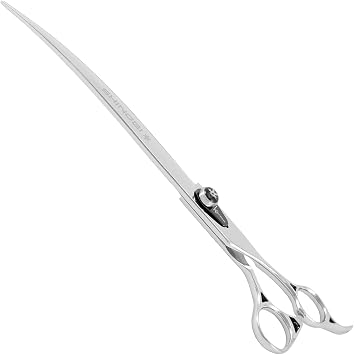 Shinobi Grooming Shear By Kenchii Grooming Professional Dog Grooming Scissors 9.5" Curved