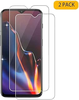 KZIOACSH OnePlus 6T Protector Pantalla, [2 Pack] 9H Cristal Templado Vidrio Templado Pel?cula para OnePlus 6T