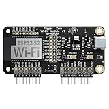 Flipper Zero Wi-Fi Devboard with Pre-Installed Marauder Firmware, ESP32-S2 Chipset for Wireless Testing, Expandsion Module Accessories(Black)