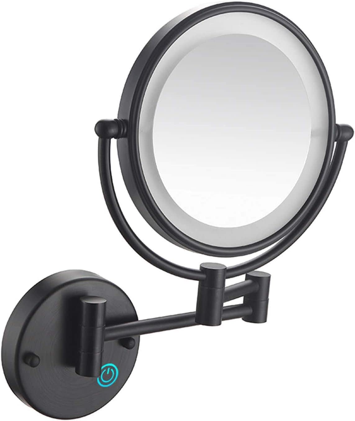 Miroir de maquillage mural LED pour en finir avec les ombres du visage