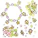 Produktbild Baker Ross AX908 Feen-Armband-Sets, 3 Stück, Perlenschmuck, Basteln, perfekt für Partytüten und Geschenke, ideales Kinderzubehör