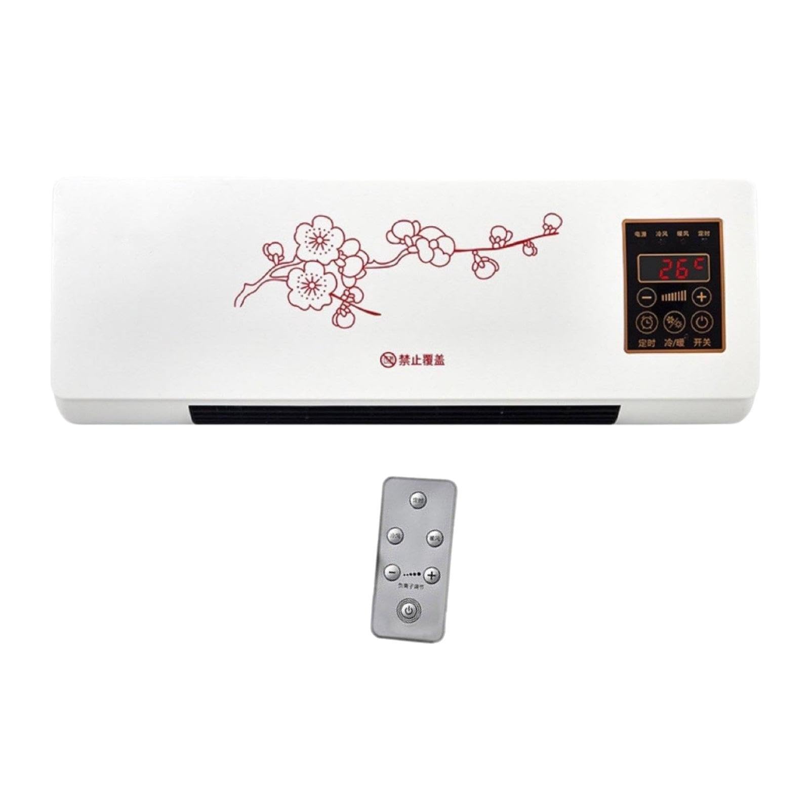 Small Split Air Conditioner Heater Timer Heat Pump for Office Apartment Dorm with Flower|Home & Garden| Home Improvement| Heating, Cooling & Air| Heating & Cooling Appliances| Portable Ai-image-38