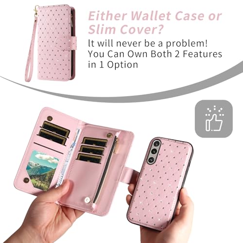 Coque Rose Sony Xperia 1 VI Asuwish finition premium chic