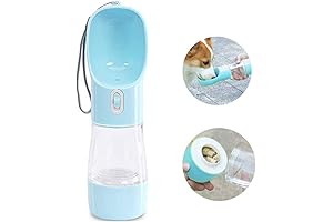 Portable Dog Water Bottle for Hassle-Free Walks and Meals