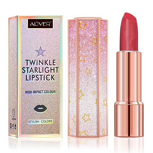 Matte Lipstick,Long Lasting Velvet Lips Tint Lipstick Waterproof Lipstick for Girls women (04#)