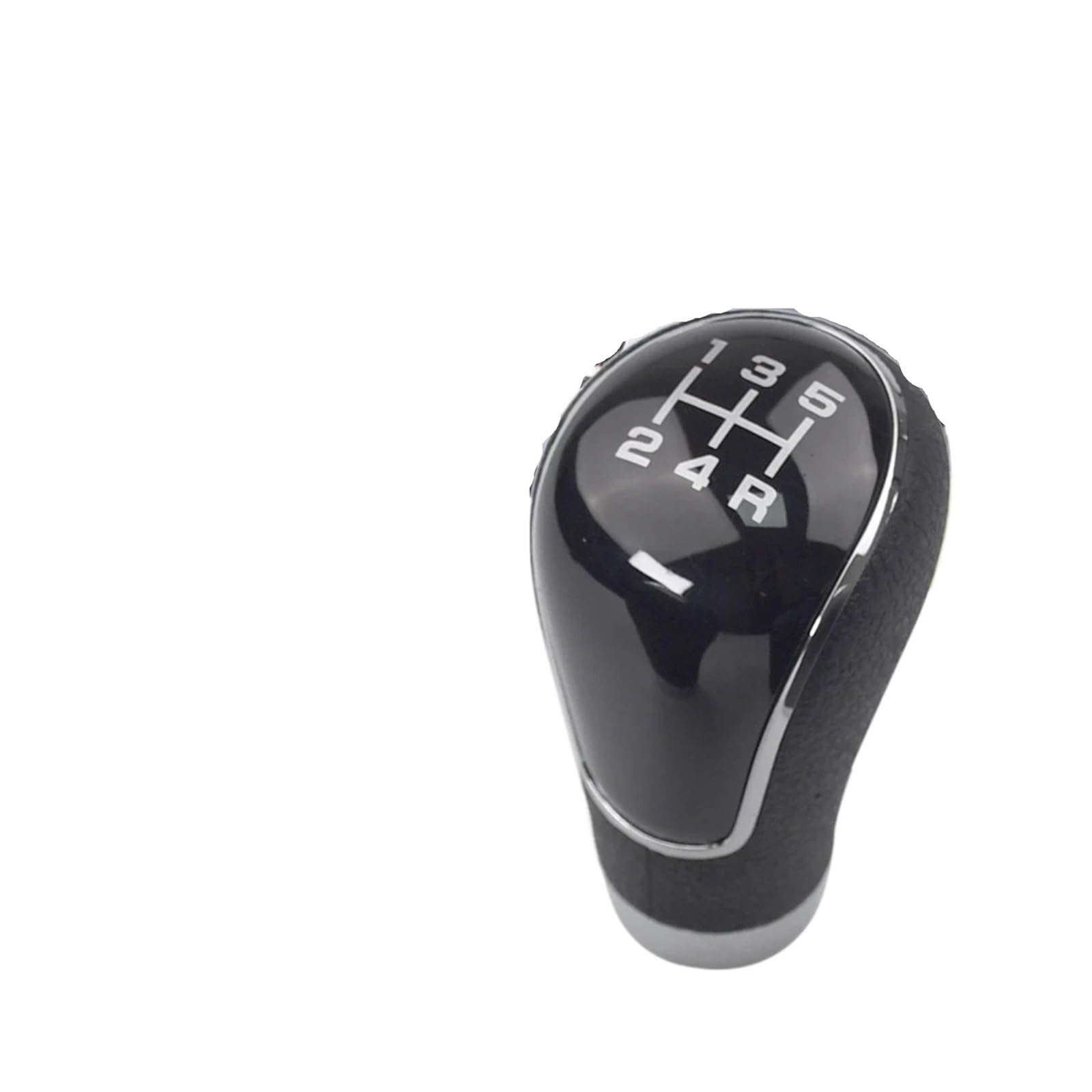 Qmtvfsrh Black-5R Speed Car Gear Shift Knob For Mitsubishi For Outlander Ex For Grandis For Lancer-Ex 5/6 Speed Gear Shift Knob Lever Head Replacement(Black-5R Speed)