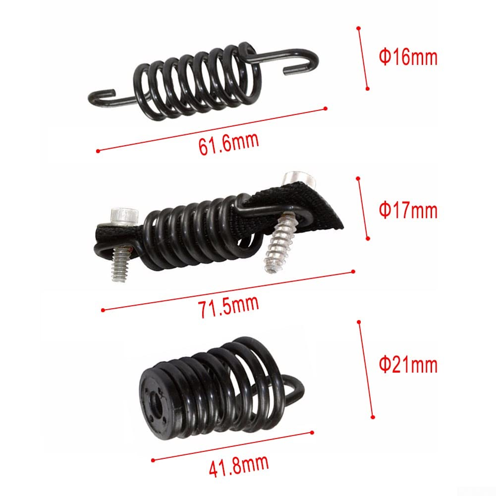 Juego de muelles AV, aislador de resorte antivibración para McCulloch 335 338 420 435 438 440 y para 442 repuestos de motosierra