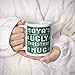 Moya Name Christmas Gift. Personalized Ugly Christmas Sweater Coffee Mug. Funny Custom Xmas Gift, Stocking Stuffer For Friends, Coworkers And Person Who Has Everything. 11 Ounces.