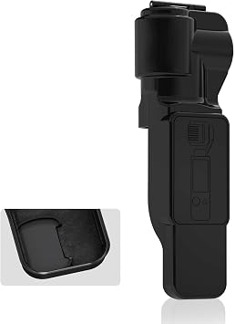 BRDRC Pocket 3 Protective Cover Case, for Xtra Muse Gimbal Lens Cap Screen Protector for DJI Osmo Pocket 3 Creator Combo/Xtra Muse Accessories Black
