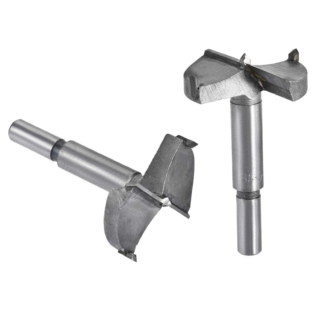2Pcs Woodworking Hole Opener Drill Bit 20mm+21mm Forstner Drill Bits Tungsten Carbide Wood Hole Saw Hinge Drilling Boring Bit Cutter