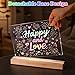 BUSOHA LED Light Up Drawing Board - Detachable Kids Note Board Toy with Remote Control,Thickened Acrylic Board,Dry Erase Board Drawing Tablet,12 Markers Trendy Gift