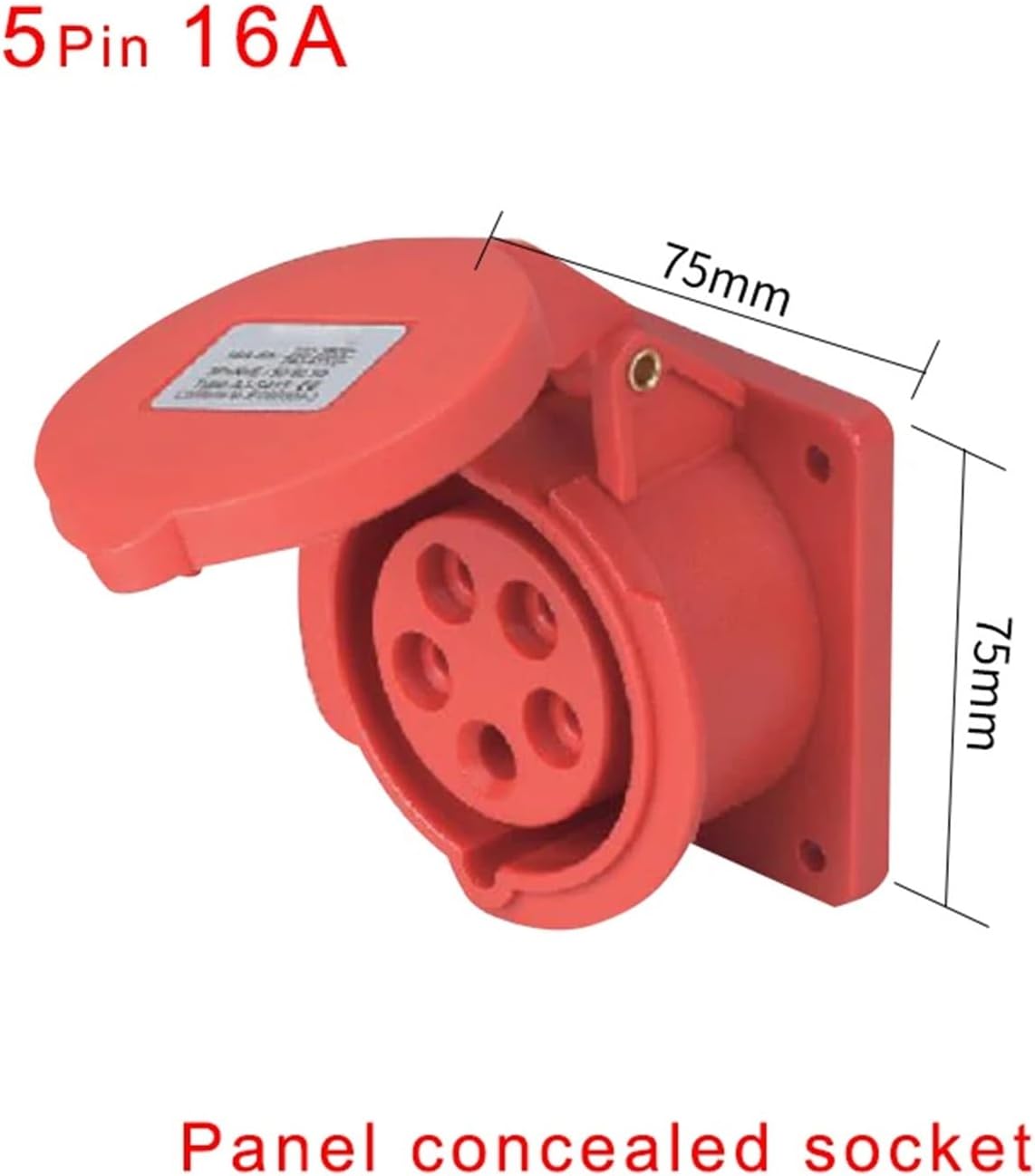 Industrial Plug Connector 3-pin 4-pin 5-pin 16A/32A Socket(315K)