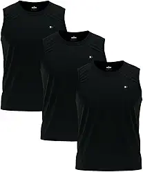 Kit 3 Camisas Regatas Dry-fit Masculina Sandrini Academia