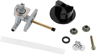 Fuel Gas Tank Petcock ATV Shut On Off Valve with Lid Fit for Honda TRX400X 400EX 09-14