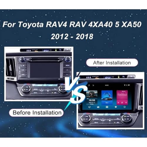 Radio 2 DIN para Toyota RAV4 2012-2018 con Android Auto y Carplay 2