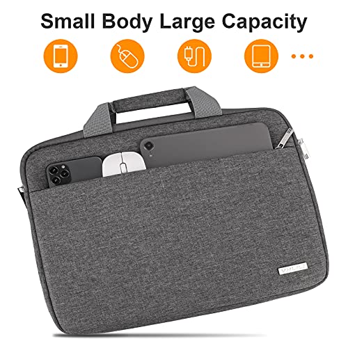 Yxlili Laptop Sleeve 15.6 Inch Computer Case For Laptop Protective Case With Handle Soft Lining Padded Shock Resistant For 16 Inch Macbook Pro Air Hp Acer Asus Lenovo Dell Chromebook #TOP2