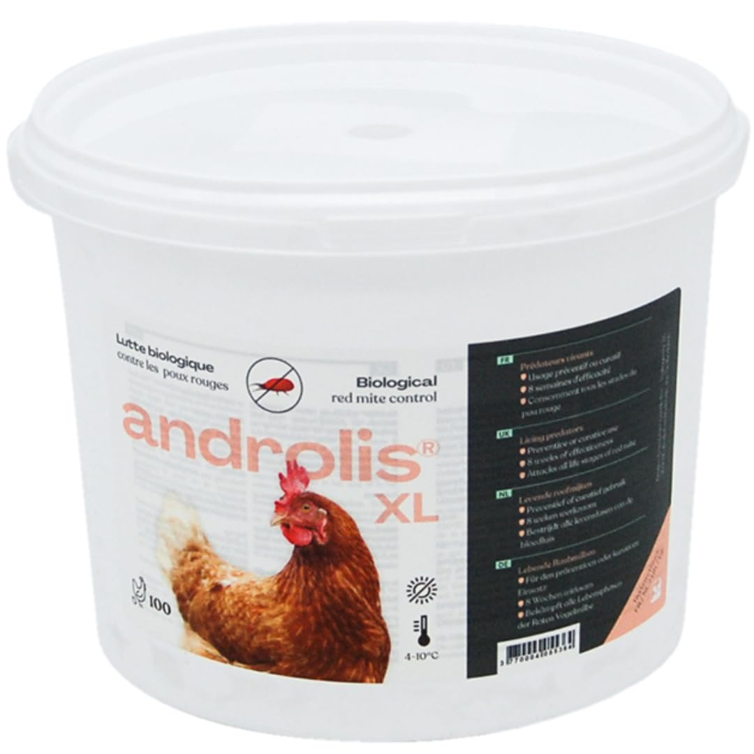 Antiparasites Androlis XL traitement biologique poux oiseaux