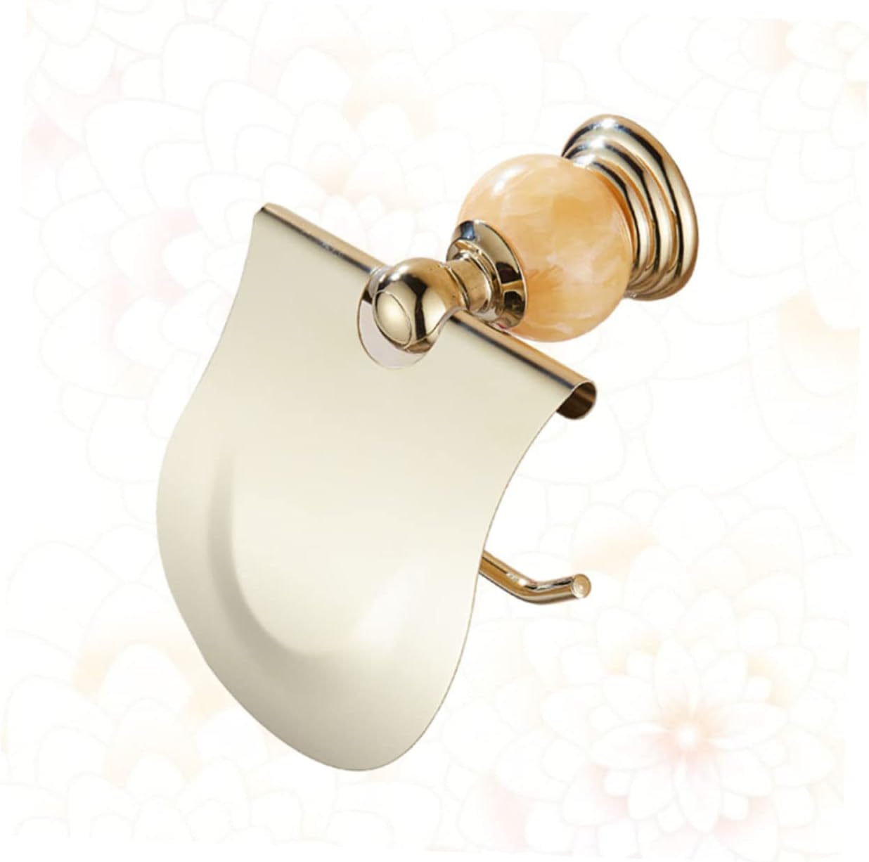 Bathroom Paper Holder Toilet Paper Roll Holder Sturdy Stainless Steel Construction Space-Saving Design