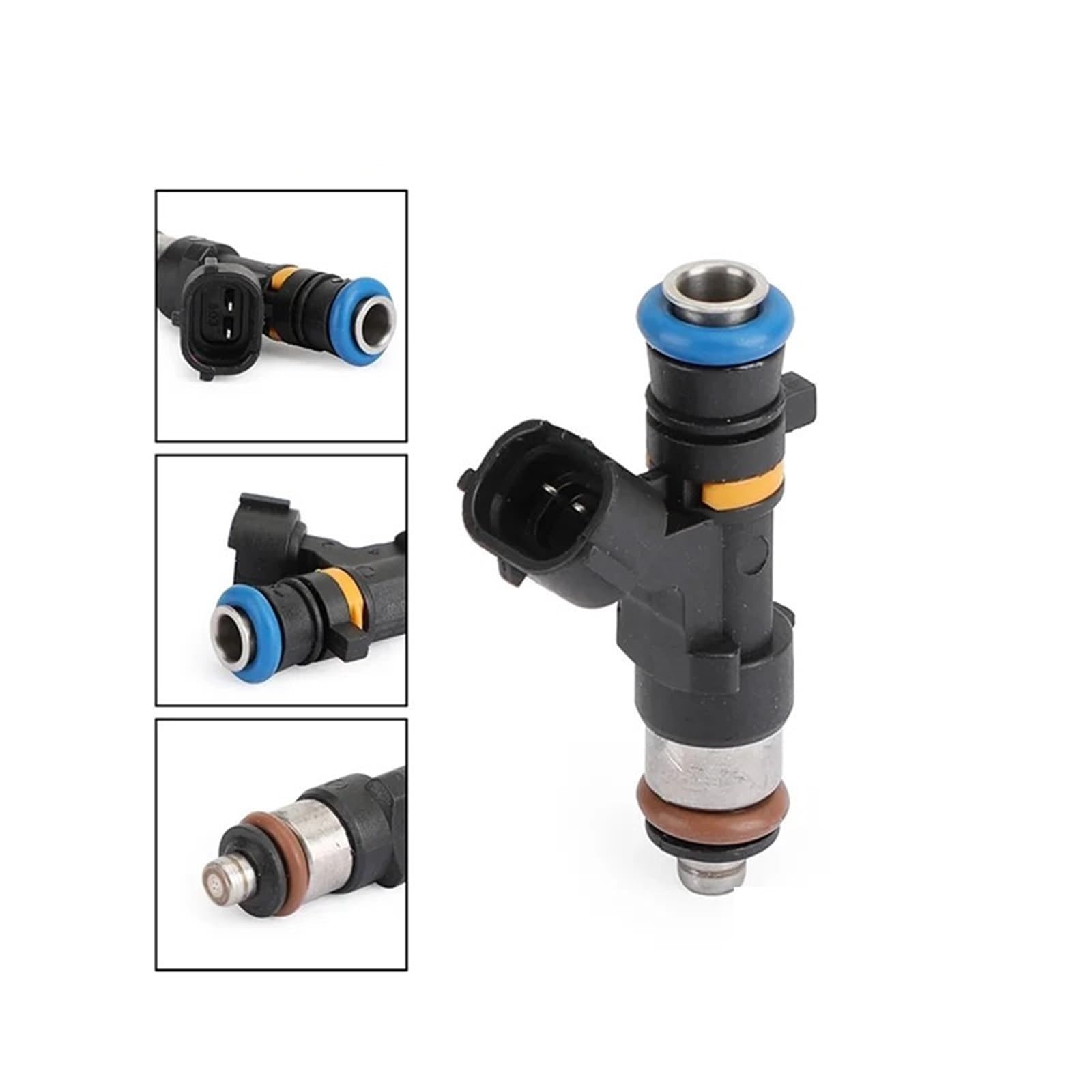 iniettore di carburante 4 pezzi iniettore di carburante 0280158042 per Nissan 350Z Murano sostituire | OEM NO. : 16600-CD700 0280158042 Per Infiniti G35 FX35 M35 2003-2008 Montaggio progettato con precisione