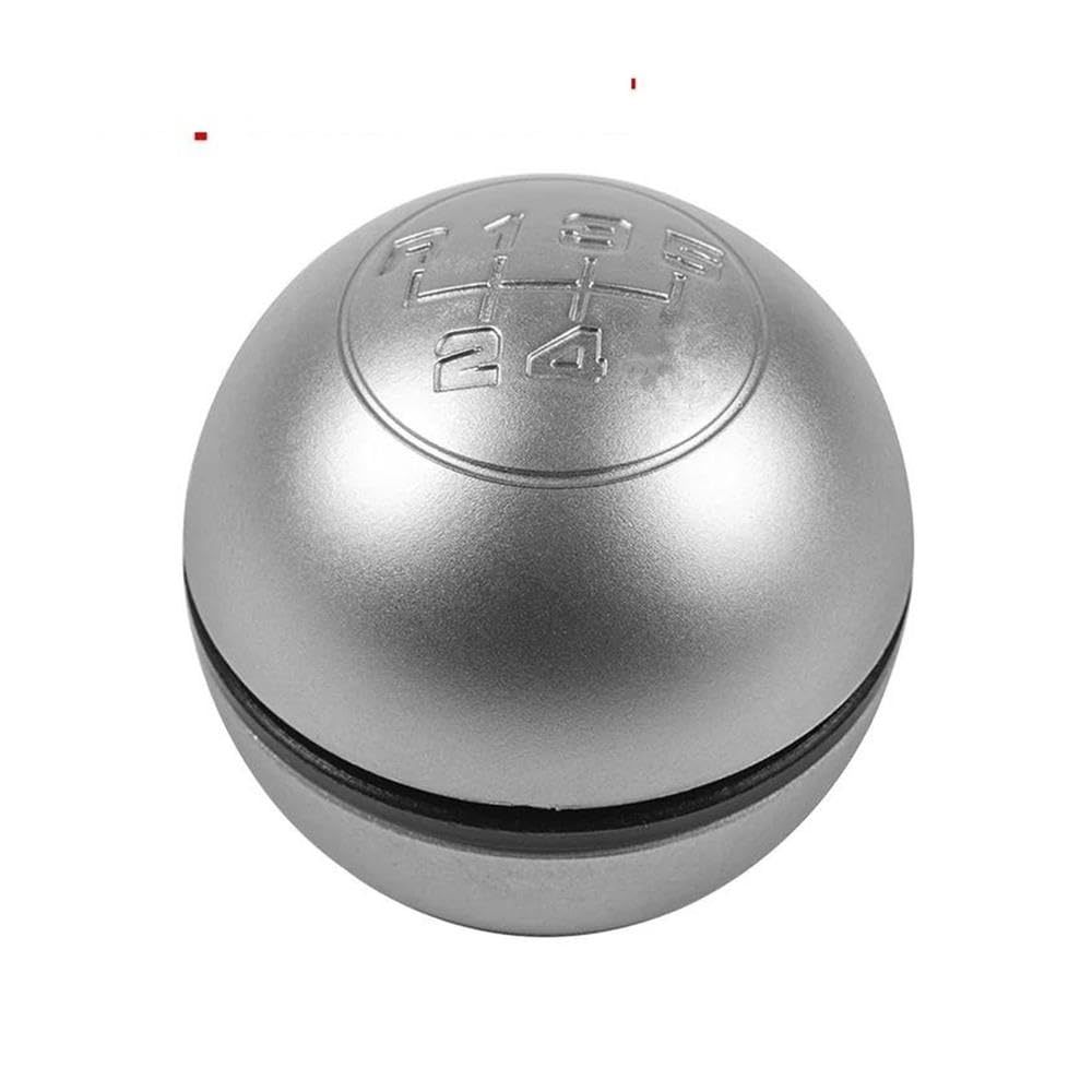YDXHERTA 5/6 Speed Mnaual Gear Shift Knob Lever Shifter Handball for Alfa Romeo Giulietta 2010-on Auto Parts(5 Speed Chrome)