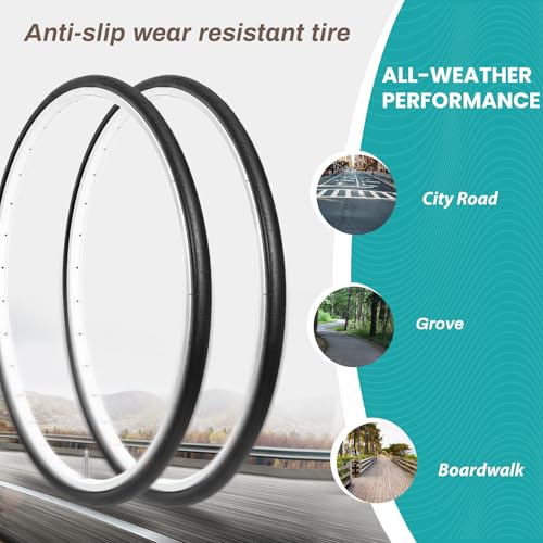 MOHEGIA Road Bike Replacement Tire: 700x25C/700x28C/700Cx35C