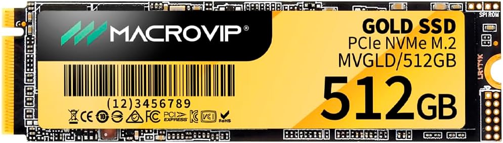 SSD M.2 NVMe Macrovip Gold 512GB: Review após 7 dias de uso