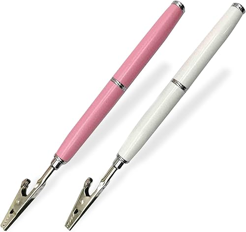 2 piezas de herramienta auxiliar de pulsera de metal con clip para sujetar joyas por ti mismo, pulsera compañero ayudante para sujetar rápidamente