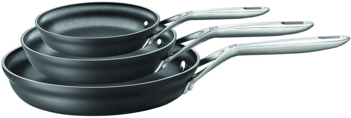 ZWILLING Motion 3 Piece Aluminum Frying Pan Set