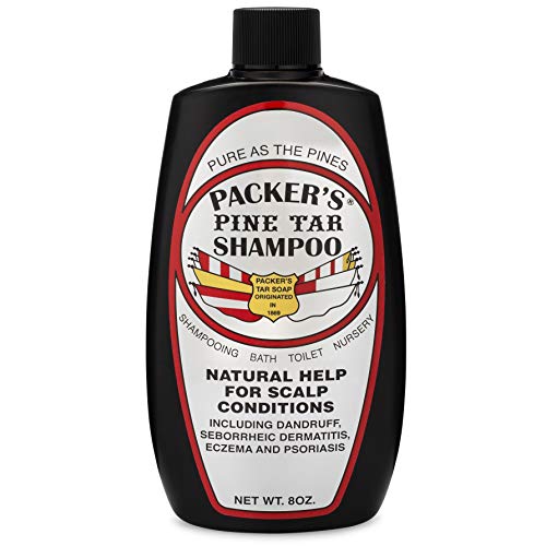 Packer's Pine Tar Shampoo | The Original Natural Shampoo for Psoriasis Scalp Treatment