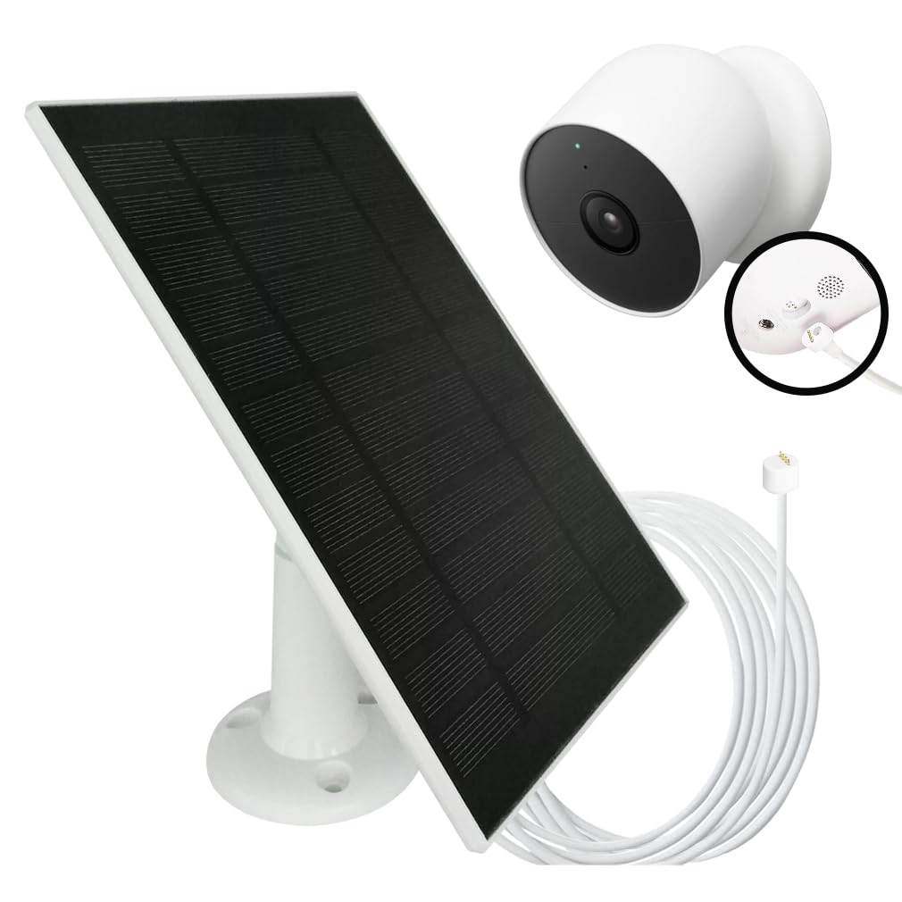 Google Nest Cam 1080p GA01317-JP ソーラーパネル Google Nest Cam 1080p GA01317-JP ソーラーパネル Amazon.co.jp