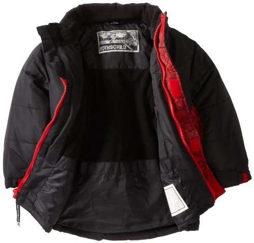 Image of Rothschild Little Boys' Todder Puffy Bubble Outerwear Coat
