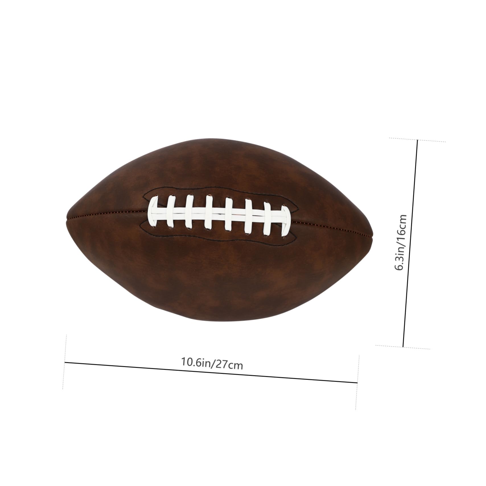 HANABASS 9-Size Professional Rugby Ball Footballs Player Training Rugby Accessory