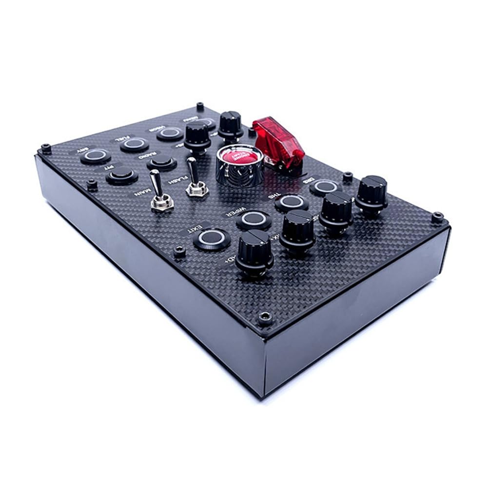 Dojimayisc SIMDT Button Box Sim Racing Central Control Box per American Truck European Truck Racing Button Box