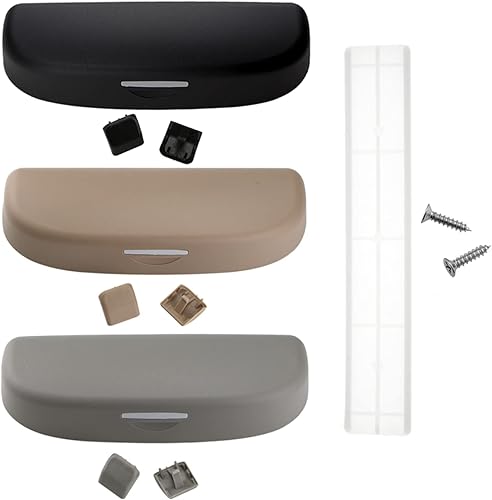 Miniatura 3 de Funda para gafas de sol de automóvil, para Opel Corsa Insignia Astra Antara Meriva Zafira, para Chevrolet Captiva, gris