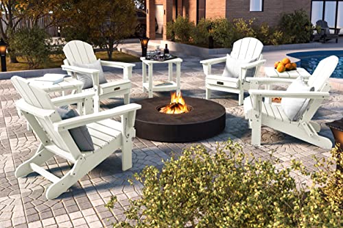 Serwall Adirondack Chair For Patio Garden- White #TOP7