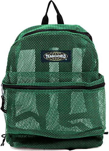 Transworld Mesh Backpack - Forest Green #TOP2