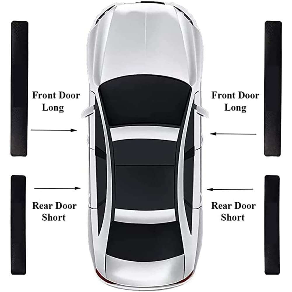 4 Stuks Auto Instaplijsten Beschermer voor Suzuki Swift Sport 2005-2019 2020, Carbon Fiber Drempel Beschermende Stickers, Auto Instaplijsten Dorpel, Auto Trim Accessoires