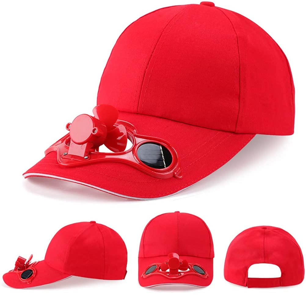 Solar Powered Fan Baseball Hat - Summer 