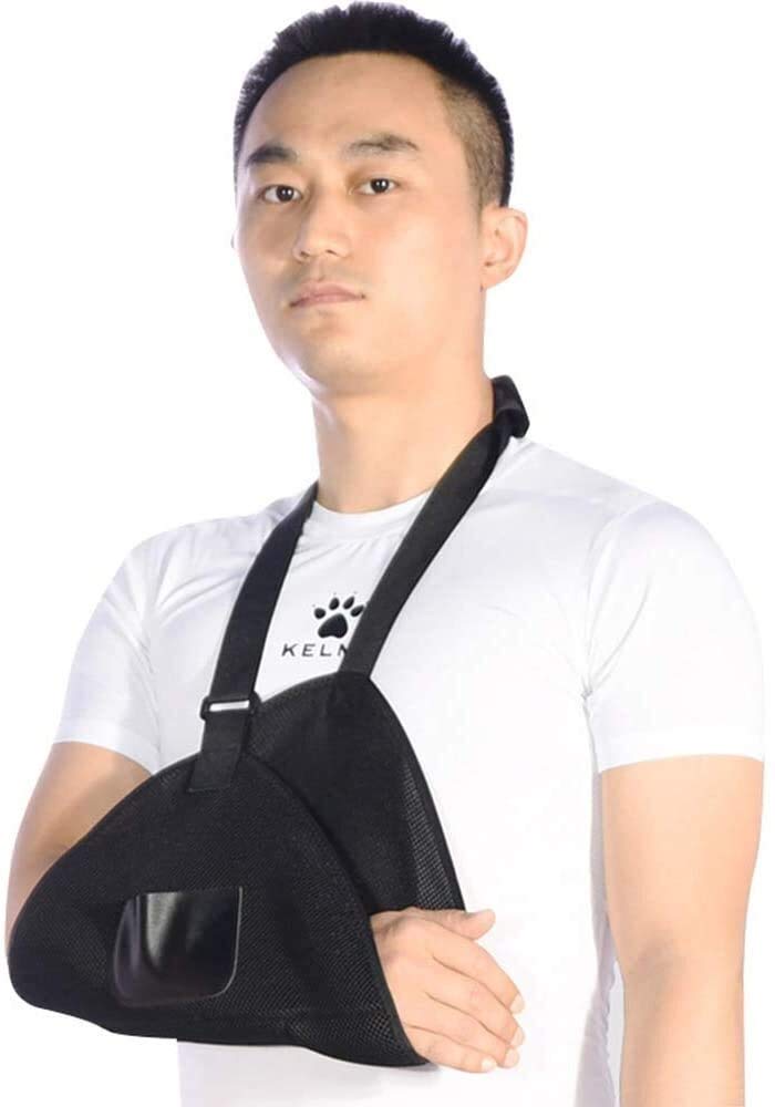 Arnés para Brazo Air Arnés Ligero, Transpirable y de diseño ergonómico para Huesos Rotos y fracturados Soporte Ajustable para Brazo, Hombro y Manguito rotador