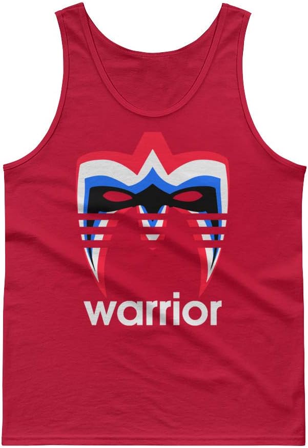 Wrestler Ultimate Warrior Face Paint Graphic Tank Top | Wrestling Fan Gift Black