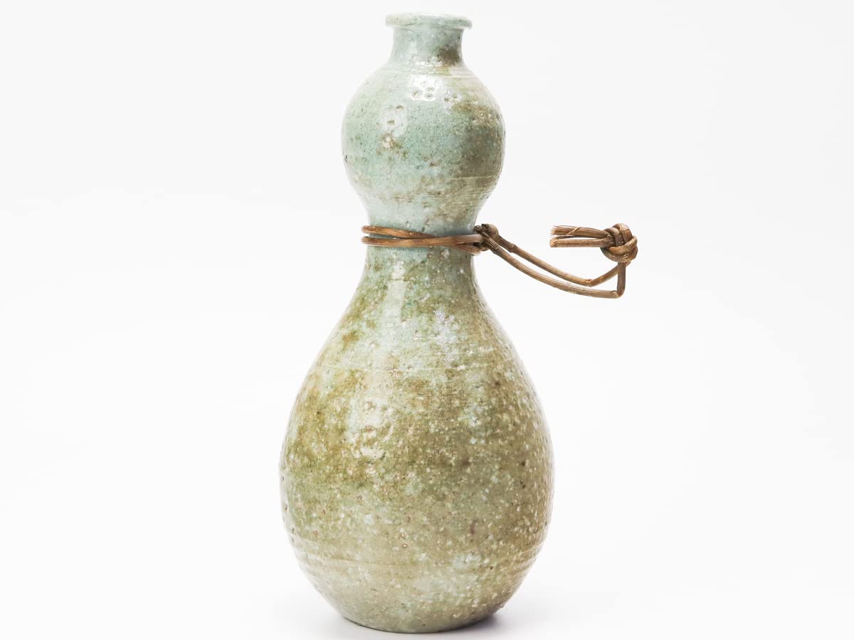 Amazon.co.jp: 丹波焼 杉原祥公 瓢花入 掛け花 花器 茶道具 栞